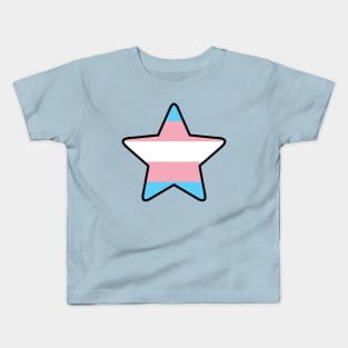 Trans Pride Star Kids T-Shirt